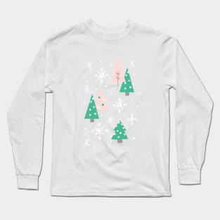 Merry Little Trees Long Sleeve T-Shirt